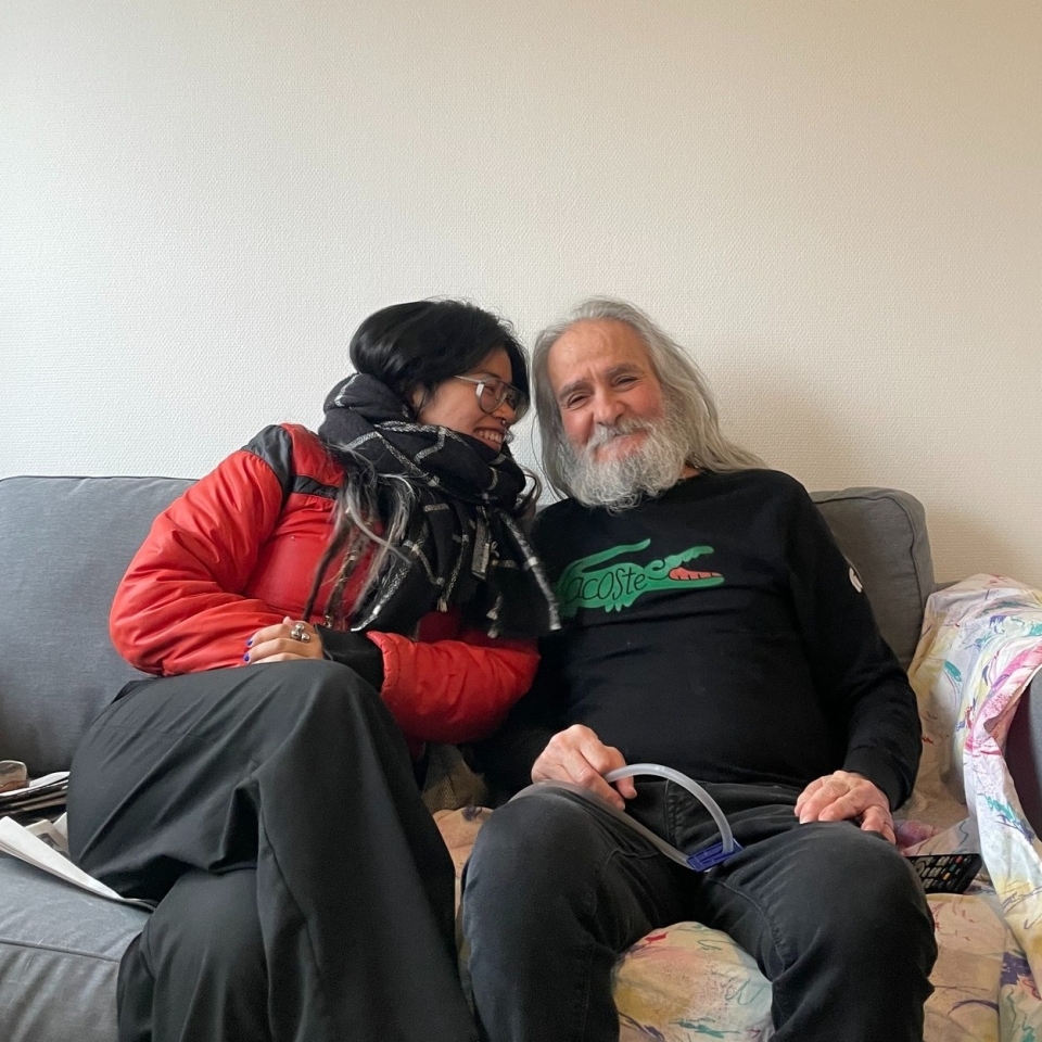 verpleegster met een patient